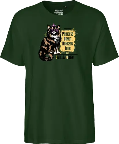 Princess Tour - dcc, mongo, litrpg, crawlers, Dungeon, Carl, princess, donut - Fairtrade T-Shirt