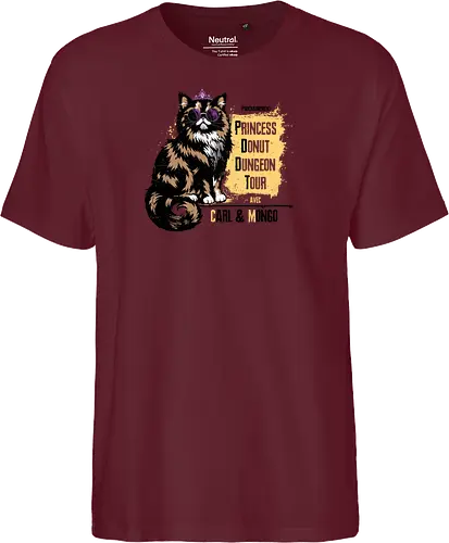Princess Tour - dcc, mongo, litrpg, crawlers, Dungeon, Carl, princess, donut - Fairtrade T-Shirt