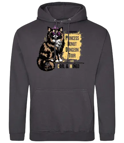 Princess Tour - dcc, mongo, litrpg, crawlers, Dungeon, Carl, princess, donut - Standard Hoodie