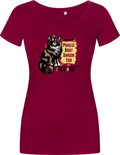 Princess Tour - dcc, mongo, litrpg, crawlers, Dungeon, Carl, princess, donut - Damen T-Shirt