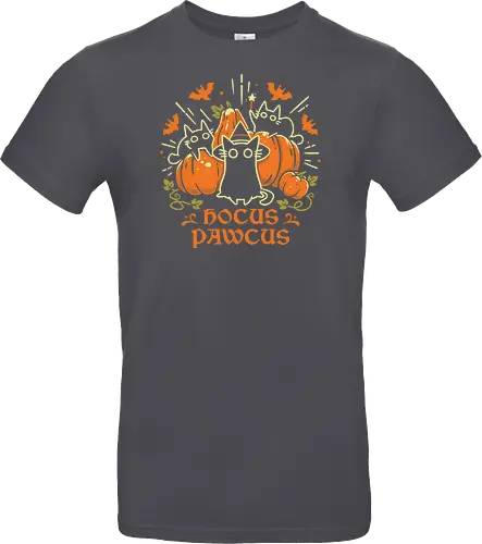 Hocus Pawcus - Halloween Cats - black cats, halloween, pumpkin, spooky cute, witchy, funny quote, magical, hocus pocus, cat lover, bats, oktober, cute animals, witchcraft - Standard T-Shirt