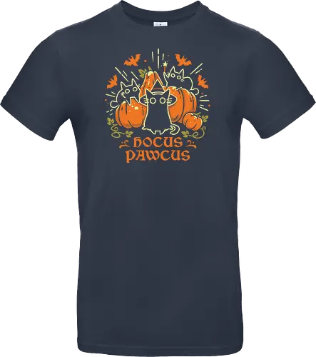 Hocus Pawcus - Halloween Cats - black cats, halloween, pumpkin, spooky cute, witchy, funny quote, magical, hocus pocus, cat lover, bats, oktober, cute animals, witchcraft - Standard T-Shirt