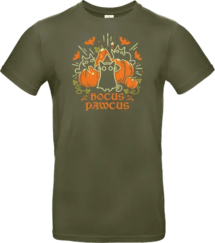 Hocus Pawcus - Halloween Cats - black cats, halloween, pumpkin, spooky cute, witchy, funny quote, magical, hocus pocus, cat lover, bats, oktober, cute animals, witchcraft - Standard T-Shirt