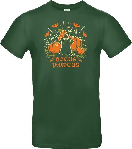 Hocus Pawcus - Halloween Cats - black cats, halloween, pumpkin, spooky cute, witchy, funny quote, magical, hocus pocus, cat lover, bats, oktober, cute animals, witchcraft - Standard T-Shirt