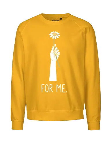 Abstract Flora: The Minimalist Sprout - minimalist graphic tee, abstract line art shirt, boho nature apparel, zen aesthetic clothing, simple plant design, Scandinavian art streetwear, subtle organic tee, earthy tone graphic, solitary sprout merch, modern minimal fashion - Fairtrade Sweatshirt
