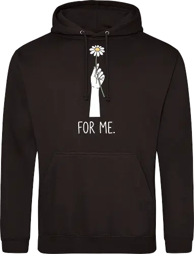 Abstract Flora: The Minimalist Sprout - minimalist graphic tee, abstract line art shirt, boho nature apparel, zen aesthetic clothing, simple plant design, Scandinavian art streetwear, subtle organic tee, earthy tone graphic, solitary sprout merch, modern minimal fashion - Standard Hoodie