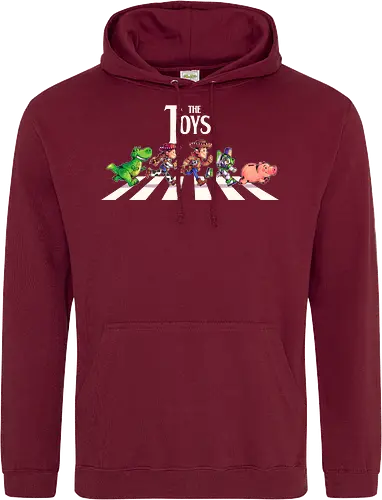 The Toys  - toy, jessie, rex, pig, buzz, woody, t-rex, dino, Tyrannosaurus Rex, abbey road, beatles, pixar - Standard Hoodie