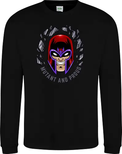 master of magnetism - villain, mutant, mutant leader, magnetism, proud, Magnet, Superhero - Sweatshirt