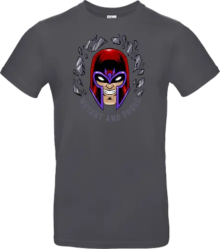 master of magnetism - villain, mutant, mutant leader, magnetism, proud, Magnet, Superhero - Standard T-Shirt