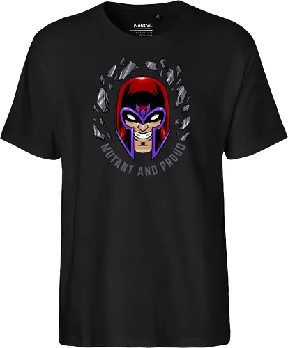 master of magnetism - villain, mutant, mutant leader, magnetism, proud, Magnet, Superhero - Fairtrade T-Shirt