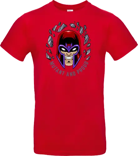 master of magnetism - villain, mutant, mutant leader, magnetism, proud, Magnet, Superhero - Standard T-Shirt