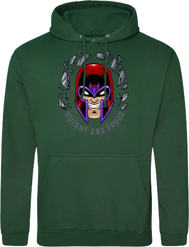 master of magnetism - villain, mutant, mutant leader, magnetism, proud, Magnet, Superhero - Standard Hoodie