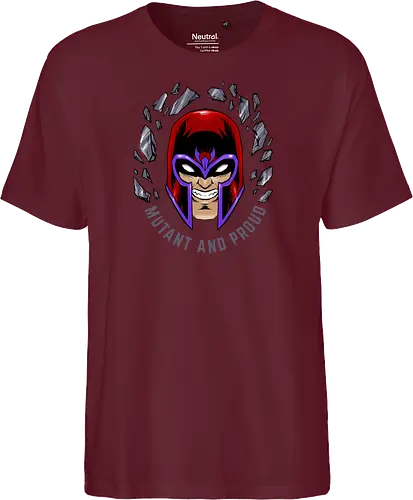 master of magnetism - villain, mutant, mutant leader, magnetism, proud, Magnet, Superhero - Fairtrade T-Shirt