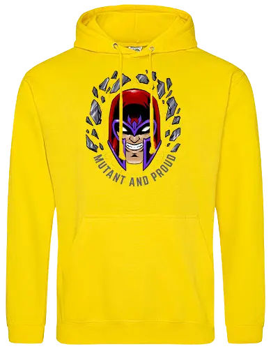 master of magnetism - villain, mutant, mutant leader, magnetism, proud, Magnet, Superhero - Standard Hoodie