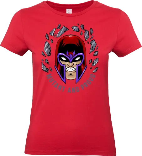 master of magnetism - villain, mutant, mutant leader, magnetism, proud, Magnet, Superhero - Standard T-Shirt (Frauen)