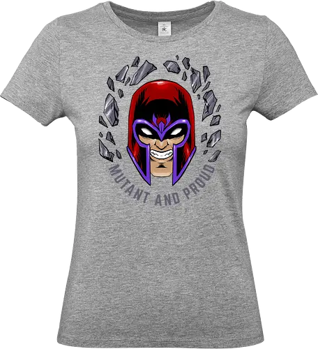 master of magnetism - villain, mutant, mutant leader, magnetism, proud, Magnet, Superhero - Standard T-Shirt (Frauen)