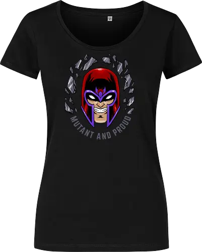 master of magnetism - villain, mutant, mutant leader, magnetism, proud, Magnet, Superhero - Damen T-Shirt