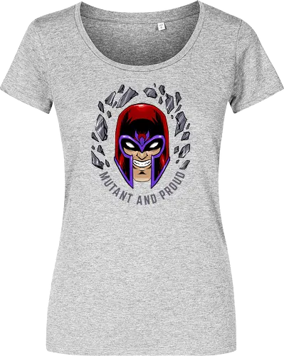 master of magnetism - villain, mutant, mutant leader, magnetism, proud, Magnet, Superhero - Damen T-Shirt