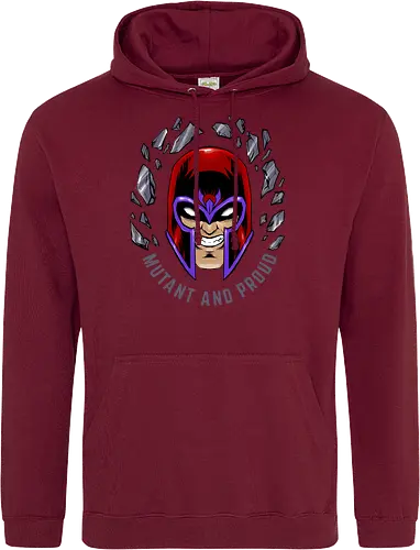 master of magnetism - villain, mutant, mutant leader, magnetism, proud, Magnet, Superhero - Standard Hoodie