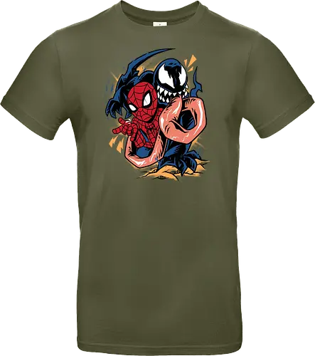 partner in crime - superhero, vigilante, Superhero, Symbiote, carnage, symbiote - Standard T-Shirt