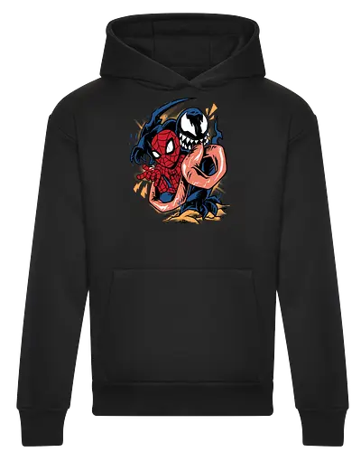 partner in crime - superhero, vigilante, Superhero, Symbiote, carnage, symbiote - Heavyweight Hoodie