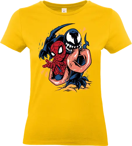 partner in crime - superhero, vigilante, Superhero, Symbiote, carnage, symbiote - Standard T-Shirt (Frauen)