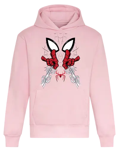 web shooter hero - Superhero, Symbiote, carnage, symbiote, webslinger, superhero, cool, cartoon, spider, sense - Heavyweight Hoodie