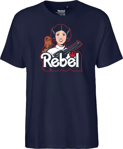 Rebel princess - Villain, mashup, parody - Fairtrade T-Shirt