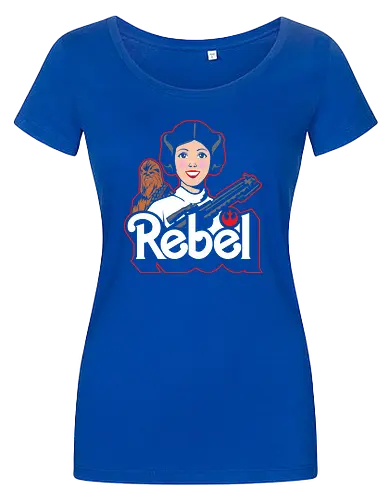Rebel princess - Villain, mashup, parody - Damen T-Shirt