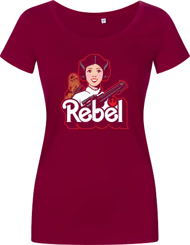 Rebel princess - Villain, mashup, parody - Damen T-Shirt