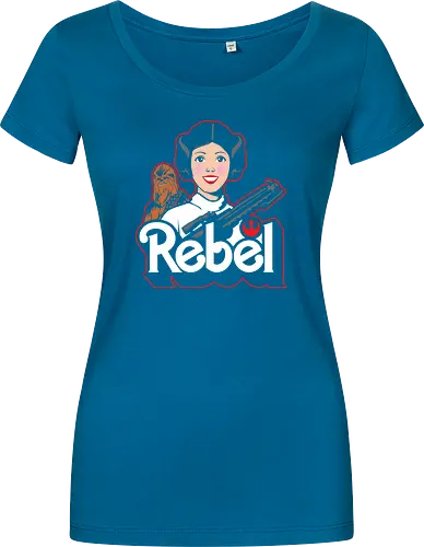 Rebel princess - Villain, mashup, parody - Damen T-Shirt