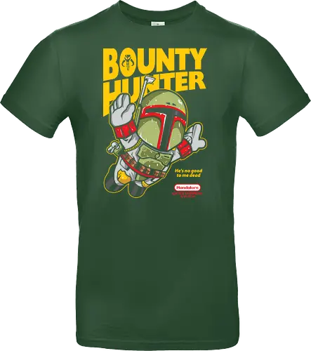 super hunter - Space Opera, Bounty Hunter, movie, mashup, gaming, parody, mario bros - Standard T-Shirt