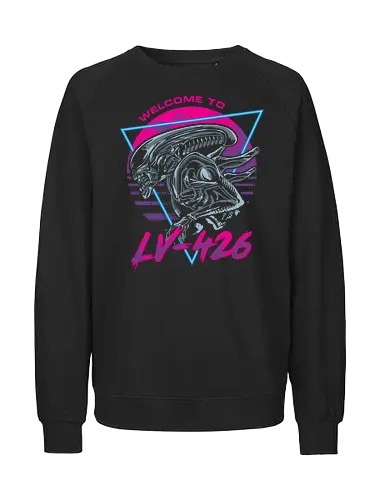 Welcome to LV426 - alien, xenomorph, planet, scifi, movie - Fairtrade Sweatshirt