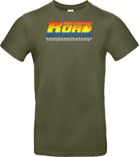 Rainbow Road Racing - Rainbow Road, Mario Kart - Standard T-Shirt