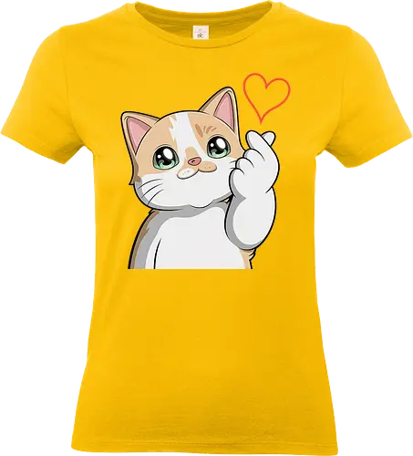 fromMilowwithLove - Smilow, Twitch, Streamer, Katze, Chaos, Liebe, Herz - Standard T-Shirt (Frauen)