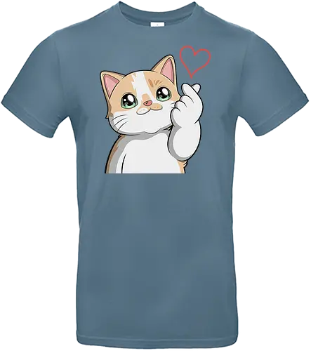 fromMilowwithLove - Smilow, Twitch, Streamer, Katze, Chaos, Liebe, Herz - Standard T-Shirt