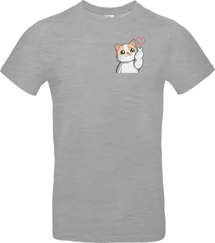 fromMilowwithLove-pocket - Smilow, Twitch, Streamer, Katze, Chaos, Liebe, Herz - Standard T-Shirt