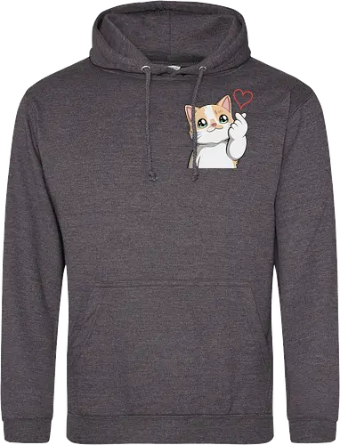 fromMilowwithLove-pocket - Smilow, Twitch, Streamer, Katze, Chaos, Liebe, Herz - Standard Hoodie
