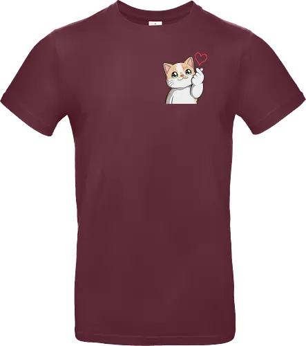 fromMilowwithLove-pocket - Smilow, Twitch, Streamer, Katze, Chaos, Liebe, Herz - Standard T-Shirt