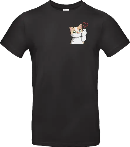 fromMilowwithLove-pocket - Smilow, Twitch, Streamer, Katze, Chaos, Liebe, Herz - Standard T-Shirt