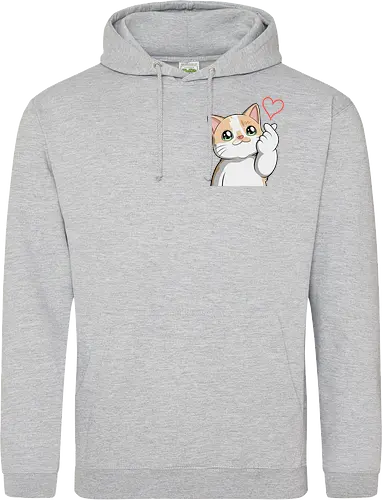 fromMilowwithLove-pocket - Smilow, Twitch, Streamer, Katze, Chaos, Liebe, Herz - Standard Hoodie