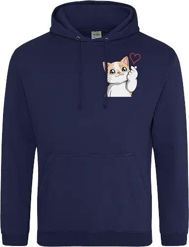 fromMilowwithLove-pocket - Smilow, Twitch, Streamer, Katze, Chaos, Liebe, Herz - Standard Hoodie