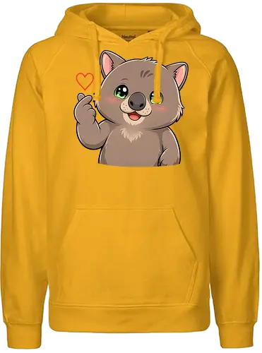 fromWolimswithLove - Smilow, Wolims, Twitch, Streamer, Katze, Chaos, Liebe, Herz - Fairtrade Hoodie
