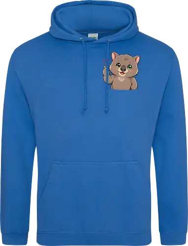 fromWolimswithLove-pocket - Smilow, Wolims, Twitch, Streamer, Katze, Chaos, Liebe, Herz - Standard Hoodie