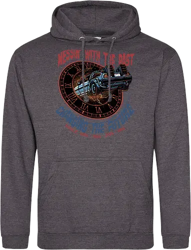 Mess with the past change the future - Movie, film, classic movie, time travel, family, sci-fi, comedy, future - Standard Hoodie