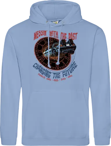 Mess with the past change the future - Movie, film, classic movie, time travel, family, sci-fi, comedy, future - Standard Hoodie