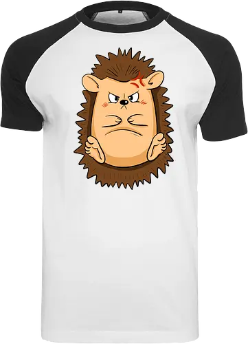 Grumpy Igel - Grumpy, Igel, Comic, Hedgehog - Raglan T-Shirt