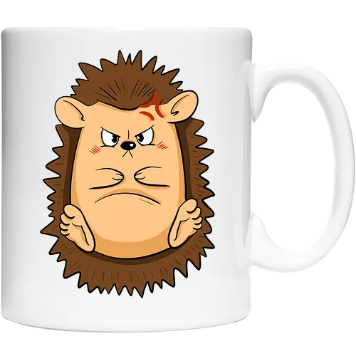 Grumpy Igel - Grumpy, Igel, Comic, Hedgehog - Keramiktasse