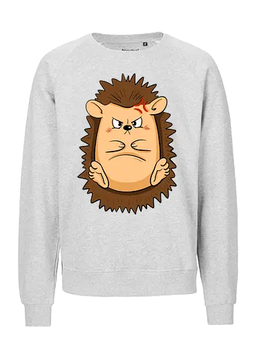 Grumpy Igel - Grumpy, Igel, Comic, Hedgehog - Fairtrade Sweatshirt