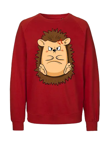Grumpy Igel - Grumpy, Igel, Comic, Hedgehog - Fairtrade Sweatshirt
